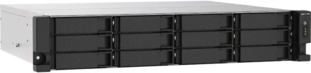 NAS Qnap Rack 12 Slots 2Psu 8 Gb RAM Exp+5Gb Flash Pro AMD Ryzen