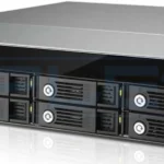 NAS Qnap Rack 8 Slots 2Psu 4G B RAM Exp+5Gb Flash Proc AMD Ryzen