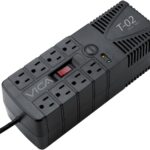 Regulador Vica T-02 De 1200Va/700W 8 Contactos