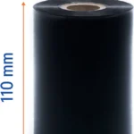 Resin Ribbon 110Mmx450M 4.33Inx 1476Ft 5100 Premium 25Mm 1In Core 6