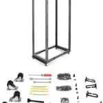 Rack Marco Abierto Profundidad Ajustable De 4 Columnas 25U .