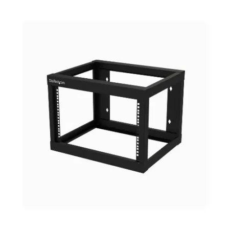 Gabinete Rack De Montaje En Pared 6U 2 Postes – Marco Abierto