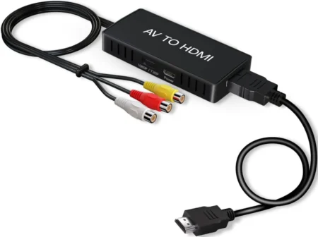Convertidor HDMI A Rca Con Audio- Adaptador De Video Compuesto