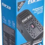Supresor De Voltaje Forza Fvp-6630B De 6600Va/AC 220V/1 Toma De Corriente/Tb 30A/880J/48K Btu/Con Temporizador