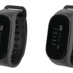 Reloj Buscador Retekess Td112/Ipx7/OLED/180Mah/48Hrs Standby /80-100M Distancia De Recepcion/Compatible Con 50 Botones Td009 Y T114/7 Idiomas/Almacenamiento De 10 Mensajes