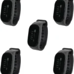 Reloj Buscador Retekess Td112/Ipx7/OLED/180Mah/48Hrs Standby /80-100M Distancia De Recepcion/Compatible Con 50 Botones Td009 Y T114/7 Idiomas/Almacenamiento De 10 Mensajes