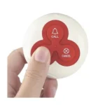 Boton De Llamada Retekess T114/Resistente Al Agua/Distancia De Transmision 100Mts/Bateria 12V 23A/Diseño Compacto Y Portatil