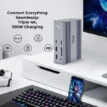 USB-C Universal Dv4K Docking Station With 100W Power Delivery