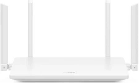 Router Inalambrico Huawei 53030Byw/2.4Ghz/Doble Banda/3 Puertos WAN/LAN De 100/1000Mbps/Adaptacion Automatica/Wi-Fi Ax2/12V DC/1A/Blanco