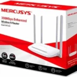 MERCUSYS WIRELESS ROUTER + CAT6A 1.2 ETHERNET NETWORK CABLE