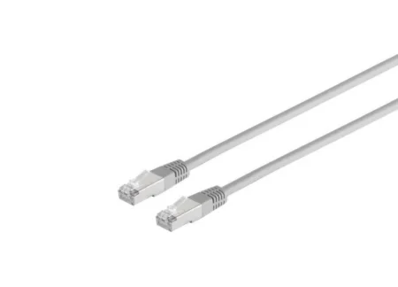 Cable 2M De Red Cat6 Sin Enganches Gris