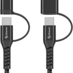 Cable De Carga De 1M USB-A A USB-C - Con Bloque De Datos