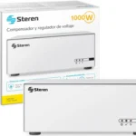 Compensador De Voltaje Steren 920-050 1000W Entrada 85 - 145V, Salida 96 - 129V, 1 Contacto