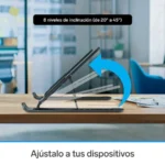 Telescopic Laptop Stand - Swivel Base