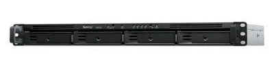 Servidor NAS Synology Rs422+/4 Bahias/2Gb DDR4 ECC/570Mb/S Lectura/530 Mb/S Escritura/Puertos Dual 1Gbe/Actualizacion 10Gbe/Compatibilidad RAID/Synology Dsm.