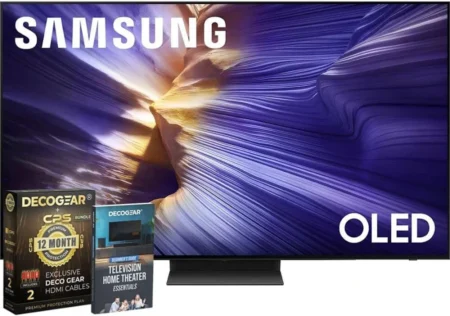Pantalla Samsung 65 OLED S90F 4K Vision Ai Smart Tv/120Hz/Slim