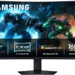 Monitor Gamer 37 Pulgadas Odyssey G7, G75F 4K 165Hz Negro, Ls37Fg750Elxzx
