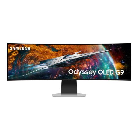 Monitor 49″ Samsung Odyssey G9 LED/Curva/VA/HDMI/DP/USB/240Hz/1Ms/QHD/1000R/S49Cg954En