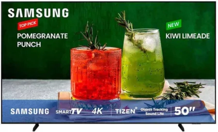 Pantalla Samsung 50 4K LED Smart Tv/HDMI/USB/LAN/Negro