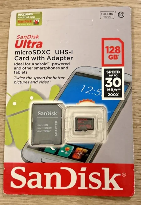 Memoria Microsdxc 128Gb Sandisk Sdsqxao-128G-Gn6Zy/Edicion Fortnite 100Mb/S