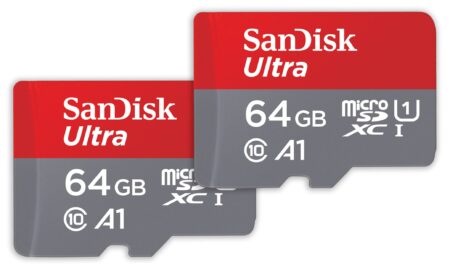Memoria Microsdxc 64Gb Sandisk Sdsquab-064G-Gn6Ma/Uhs-I Clase 10/Con Adaptador