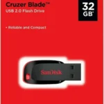 Memoria USB 2.0 32Gb Sandisk Sdcz50C-032G-B46T Flash Cruzer Blade/Azul