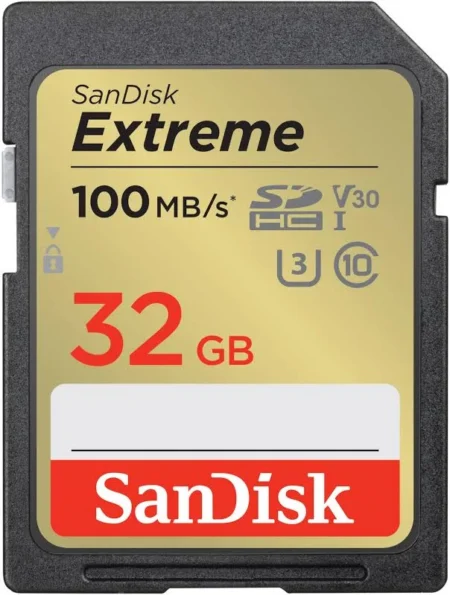 Memoria Sdxc 32Gb Sandisk Extreme Sdsdxvt-032G-Gncin/Uhs-L/Clase 10
