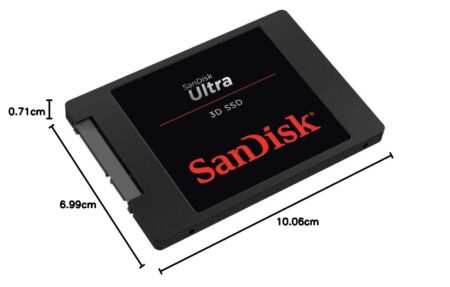 U. Estado Solido 500Gb Sandisk Ultra 3D 2.5″ Sata3 560Mb/S Lectura/510Mb/S Escritura/Sdssdh3-500G-G26