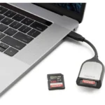Lector De Memoria Sandisk Sddr-409-G46 SD/Sdhc/Sdxc/USB 3.0/312 Mbit/S/Negro