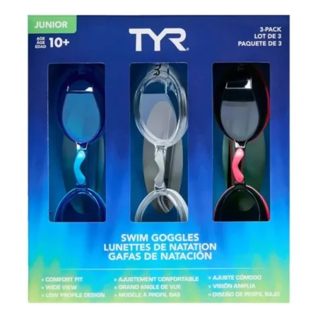 Set De 3Piezas Goggles Tyr Infantil