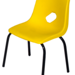 Silla Infantil Generico 1001/Varios Colores/Concha Polipropileno