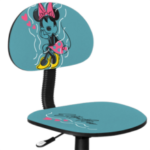 Silla Infantil De Minnie Mouse Disney Xtech Xtf-Dc001Mm Turquesa/Hasta 79Kg/Nylon/Con Asiento Extra Alcochado