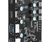 Tarjeta Adaptadora PCI Express De 4 Puertos USB 3.0 1Xinterno
