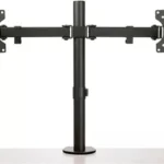 Soporte Monitores-Escritorio -2 Brazos-2X USB 3.0 Y 3.5Mm