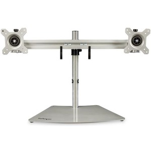 Base Soporte Para 2 Monitores De Hasta 24In-Color Plata