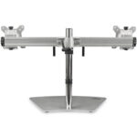 Base Soporte Para 2 Monitores De Hasta 24In-Color Plata