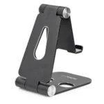 Soporte De Escritorio Para Cel Y Tablet - Plegable - Negro