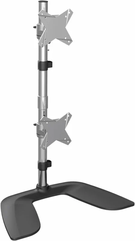 Soporte Vertical Para Dos Pantallas De Hasta 27in Vesa