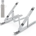 Soporte Ajustable Para Laptop De 3 Niveles - Acero Y Aluminio