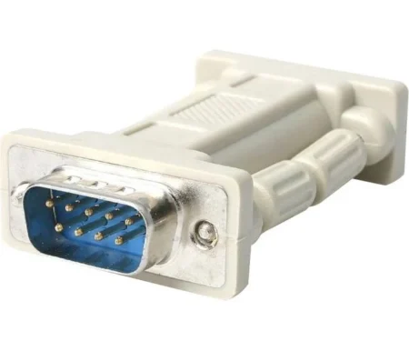 Adaptador Conversor Serial Db9 De Modem Nulo Macho A Hembra