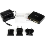 Adaptador De Video DVI A HDMI Con Alimentacion USB Y Audio .