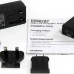 Adaptador Convertidor Video DVI HDMI A Displayport DP Activo