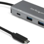 Hub De 4 Puertos USB-C C De 10Gbps Video USB Tipo C