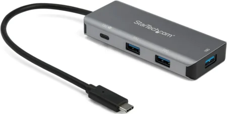 Hub De 4 Puertos USB-C C De 10Gbps Video USB Tipo C
