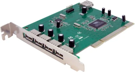 Adaptador Tarjeta PCI USB 2.0 7 Puertos