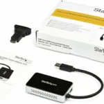 Adaptador Video Externo USB 3.0 A HDMI Con Hub 1 Puerto USB .