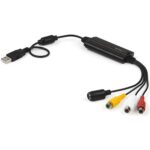 Adaptador De Captura De Video Video Compuesto/S-Video A USB
