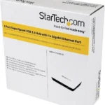 Adaptador De Red Ethernet USB 3.0 Hub Concentrador 3 Puertos