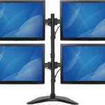 Base Soporte De Escritorio Par A 4 Monitores De Hasta 32In Vesa