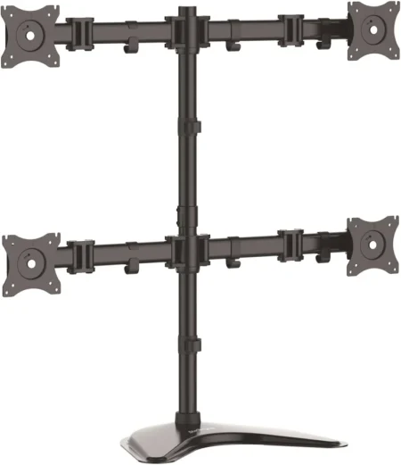 Base Soporte De Escritorio Par A 4 Monitores De Hasta 32in Vesa